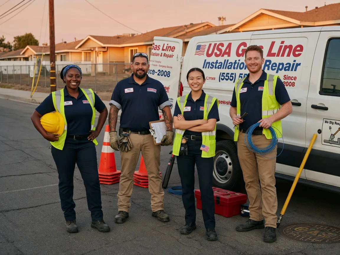 Gas Line Installation company in Columbus, TX